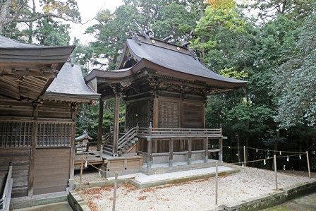 新規登録された賀茂神社本殿の写真