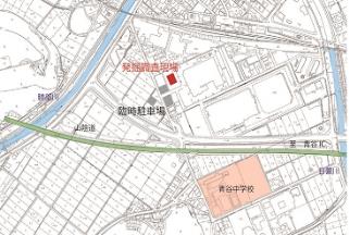 第１８次発掘調査区アクセス