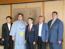 琴ノ若関からの十両昇進報告会2