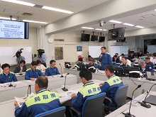 令和元年台風第17号に係る鳥取県災害警戒連絡会議