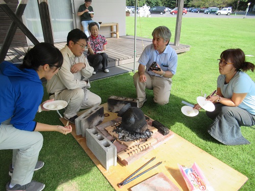 試食の様子