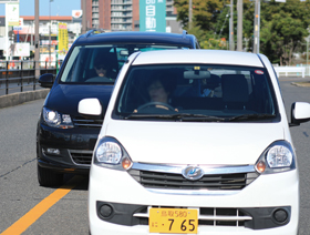 あおり運転イメージ写真