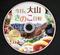 "DVD『今日も大山きのこ日和』(ディスク)の写真