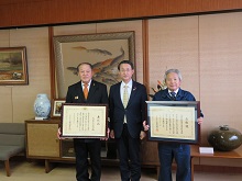 令和元年度防災功労者内閣総理大臣表彰 受賞報告会2