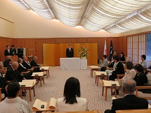 令和元年秋の褒章、叙勲及び第33回危険業務従事者叙勲伝達式2