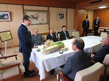 八頭町日田集落からの豊かなむらづくり全国表彰 農林水産大臣賞受賞報告会1