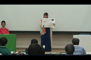 万葉衣装でパフォーマンス！！令和記念 万葉の郷とっとりけん全国高校生短歌大会(動画リンク)