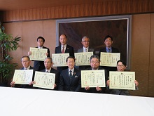 令和元年度障がい者雇用優良事業所等知事表彰式2