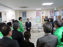 年末県立ハローワーク相談窓口での訓示1