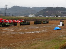 令和2年鳥取中部ふるさと広域連合消防出初式2