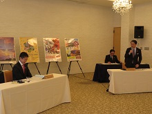 第8回鳥取・広島両県知事会議、記者会見1