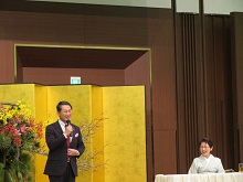 安田優子の旭日小綬章受章を祝う会1