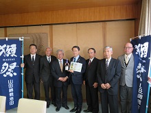 株式会社わたや からの「獺祭 山田錦プロジェクト」の取組報告会2