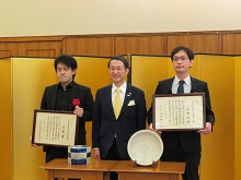 令和元年度鳥取県伝統工芸士認定証交付式2