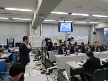 第1回鳥取県新型コロナウイルス感染症対策本部会議1