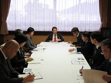 鳥取県災害警戒連絡会議1