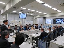 第6回鳥取県新型コロナウイルス感染症対策本部会議1