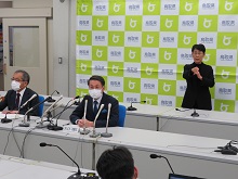 鳥取県新型コロナウイルス感染症対策本部（第4回）・記者会見2