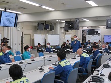 暴風と高波及び大雨に係る鳥取県災害警戒連絡会議1