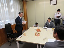 GaLa「美食パン」×前田水産「カニパウダー」のコラボパン完成報告会1