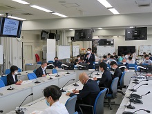 第2回大雨に係る鳥取県災害警戒連絡会議、九州豪雨災害に係る鳥取県災害復興支援連絡会議1