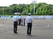 わかとり夢の特別大会　2020年夏季鳥取県高等学校野球大会 開会式1