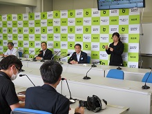 鳥取県新型コロナウイルス感染症対策本部（第24回）・鳥取市新型コロナウイルス感染症対策本部（第38回） 合同会議、記者会見2
