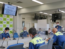 令和2年台風第10号に係る鳥取県災害警戒本部会議1