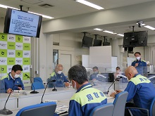 令和2年台風第10号に係る鳥取県災害警戒本部会議1