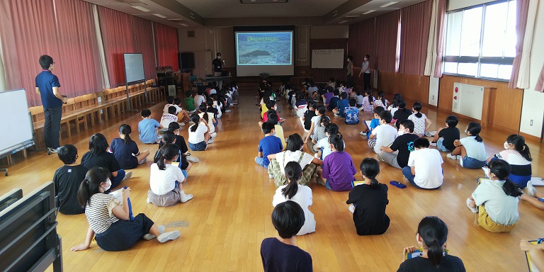 学習風景(美保南小学校)