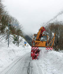 除雪作業の写真