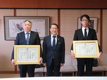 令和2年度鳥取県救急医療功労者知事表彰式2