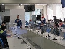 令和2年度鳥取県原子力防災訓練（島根原子力発電所対応） 図上訓練1