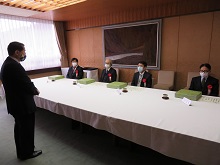 令和2年度鳥取県産業振興功労知事表彰 表彰式1