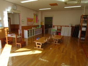 保育室あおむしの部屋