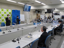鳥取県新型コロナウイルス感染症対策本部（第61回）1