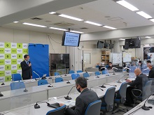 大雪・強風に係る鳥取県災害警戒連絡会議1