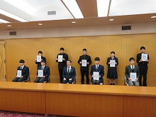 鳥取県スーパー農林水産業士（第4期生）認定証授与式2