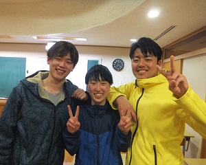 仲の良い3人