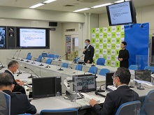 鳥取県新型コロナウイルス感染症対策本部（第70回）、第66回鳥取市新型コロナウイルス感染症対策本部 合同会議1