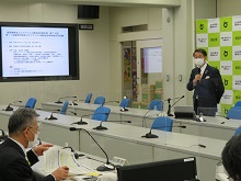 鳥取県新型コロナウイルス感染症対策本部（第75回）・第71回鳥取市新型コロナウイルス感染症対策本部 合同会議1