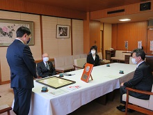 社会福祉法人鳥取こども学園からの石井十次賞受賞報告会1