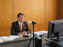 第129回関西広域連合委員会、記者会見1
