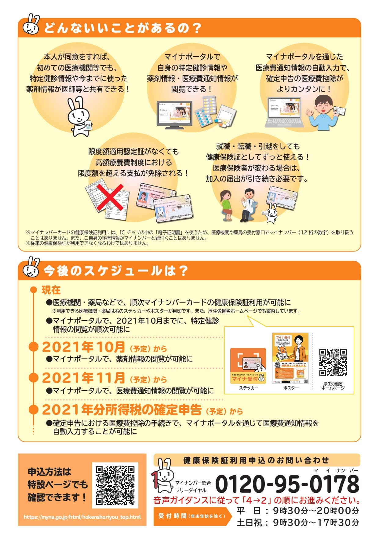 マイナンバーカードが健康保険証として利用できます