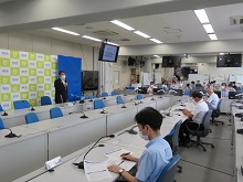 大雨に係る鳥取県災害警戒連絡会議1