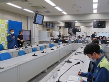 大雨に係る鳥取県災害対策本部会議(第2回)1