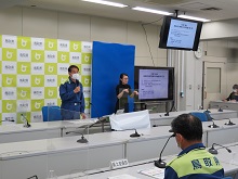 大雨に係る鳥取県警戒本部会議（第1回）1