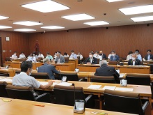 鳥取県議会代表者会議1