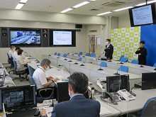 新型コロナウイルス感染症対策本部(第85回)・米子市新型コロナウイルス感染症対策本部 合同会議1
