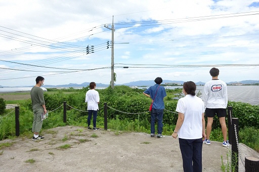 ソーラー発電施設見学